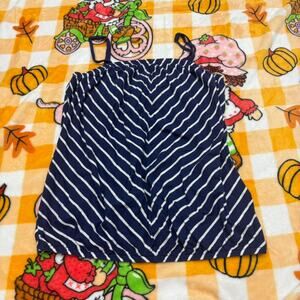 Y2K Blue stripped Old Navy Cami Top
